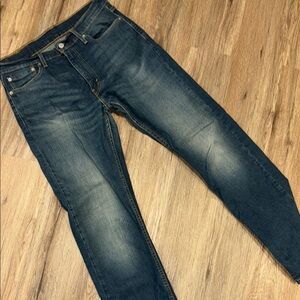 Levi's Classic Blue Denim Jeans
